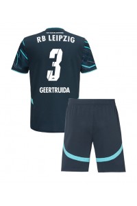 RB Leipzig Lutsharel Geertruida #3 Babytruitje 3e tenue Kind 2024-25 Korte Mouw (+ Korte broeken)